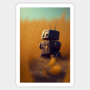 Cute Little Bot Sticker